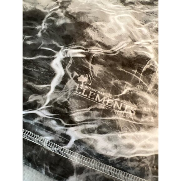 Habit Fishing Hoodie Pullover Solar Factor UV Protection Camo Mens Sz Large - Picture 6 of 7